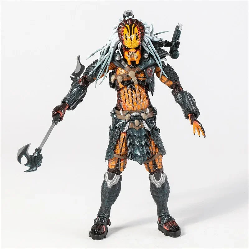 NECA Predator Clan Leader 7 Inches Action Figure with Accessories Model Toy