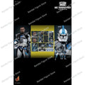 HOTTOYS HT TMS132 1/6 Collectible ARC TROOPER Fives Action Figure STAR WARS CLONES 12" Full Set Man Figurine Gifts Model