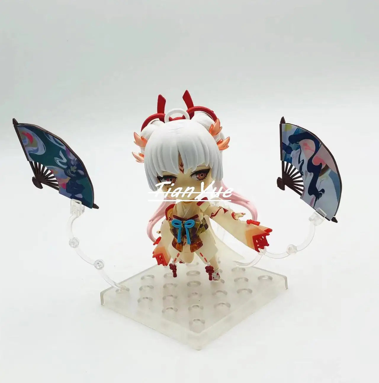 Anime Onmyoji SSR Shiranui 1608 cute girl Articulated Figure Model Toys Christmas Gift 10cm