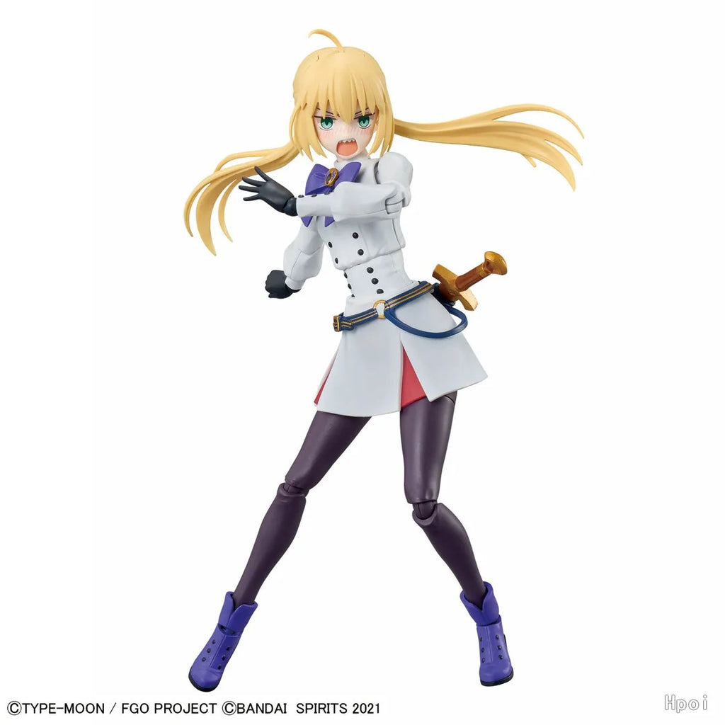 Original Genuine Bandai Model Kits 30 Minutes Sisters Fate/Grand Order Altria Caster Caster Assembly Model FGO Game Character