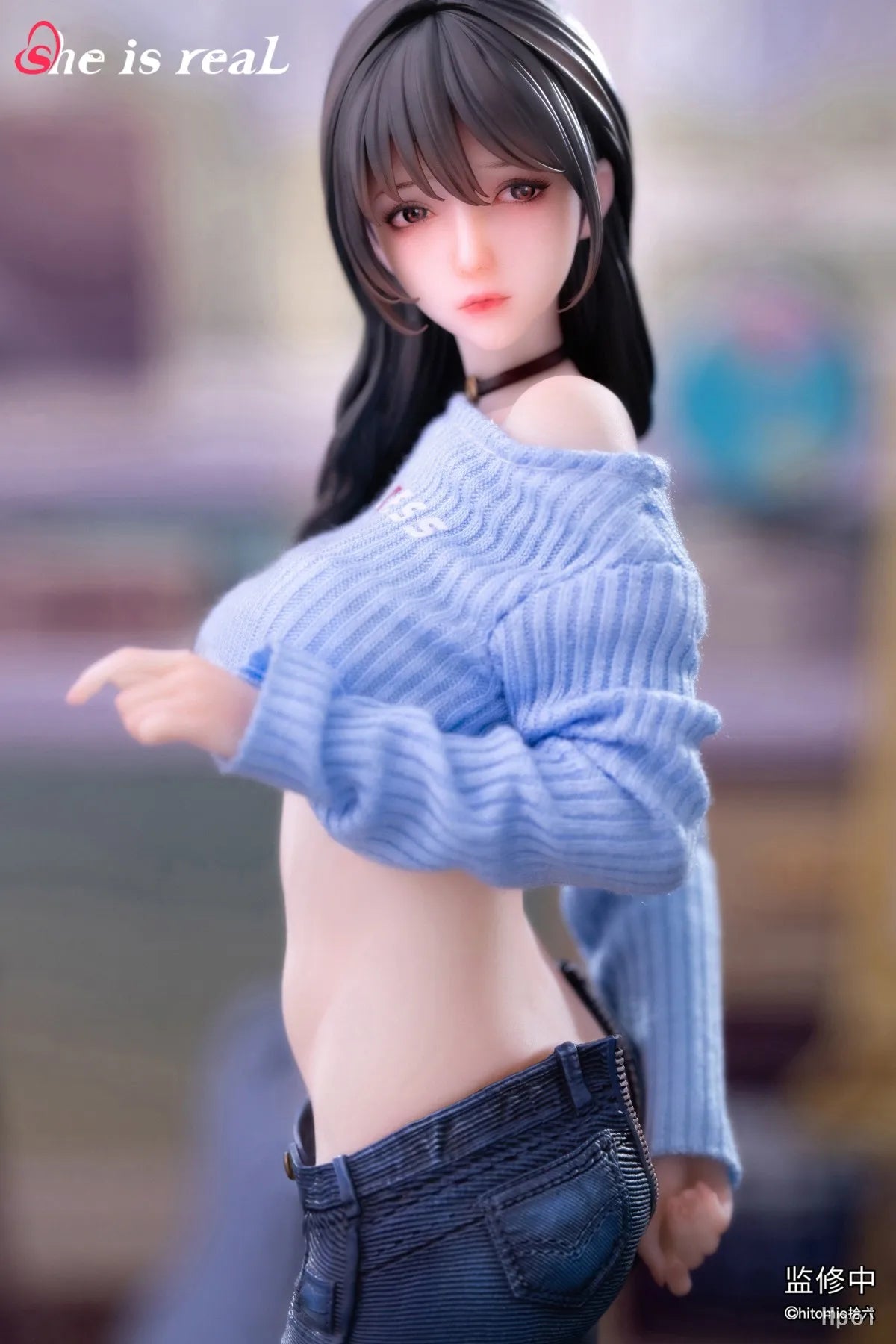 In Stock She Is Real Guitar Sister 1/6 Sexy Beautiful Girl Anime Action Figure Toy Gift Model Collection