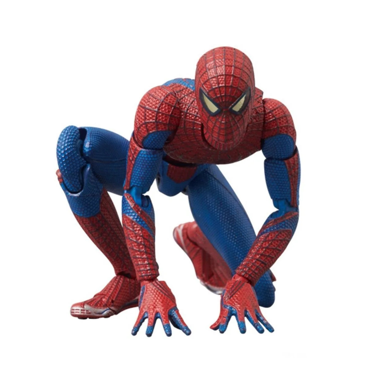 Ct Toys Mafex 001SpidermanPeter Parker Andrew Garfield The Amazing Spider-Man Shf Anime Action Figure Figurine Toys Customized