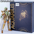 ST Model Saint Seiya Myth Cloth EX Aquarius Degel SS Ver. The Lost Canvas Gold Saint Knights of the Zodiac Saint Figures Models