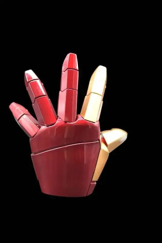 NEW Mk43 1:1 Avengers Marvel Iron Man Glowing Arm Gloves Cosplay Performance Props Wearable Figure Toys Dolls Gifts