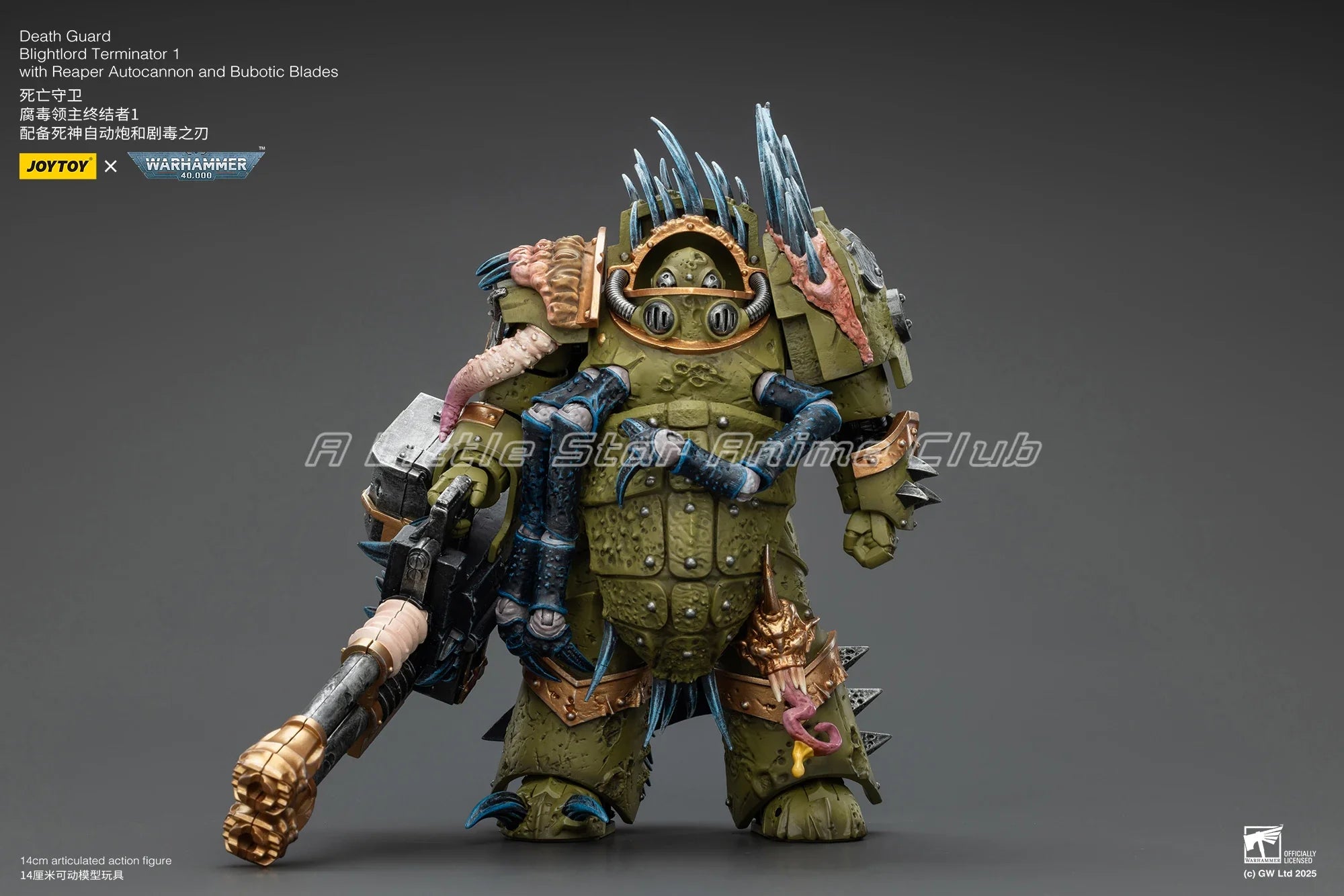 【Pre Sale】JOYTOY 1/18 Action Figure Warhammer 40000 Death Guard Team Model Toy