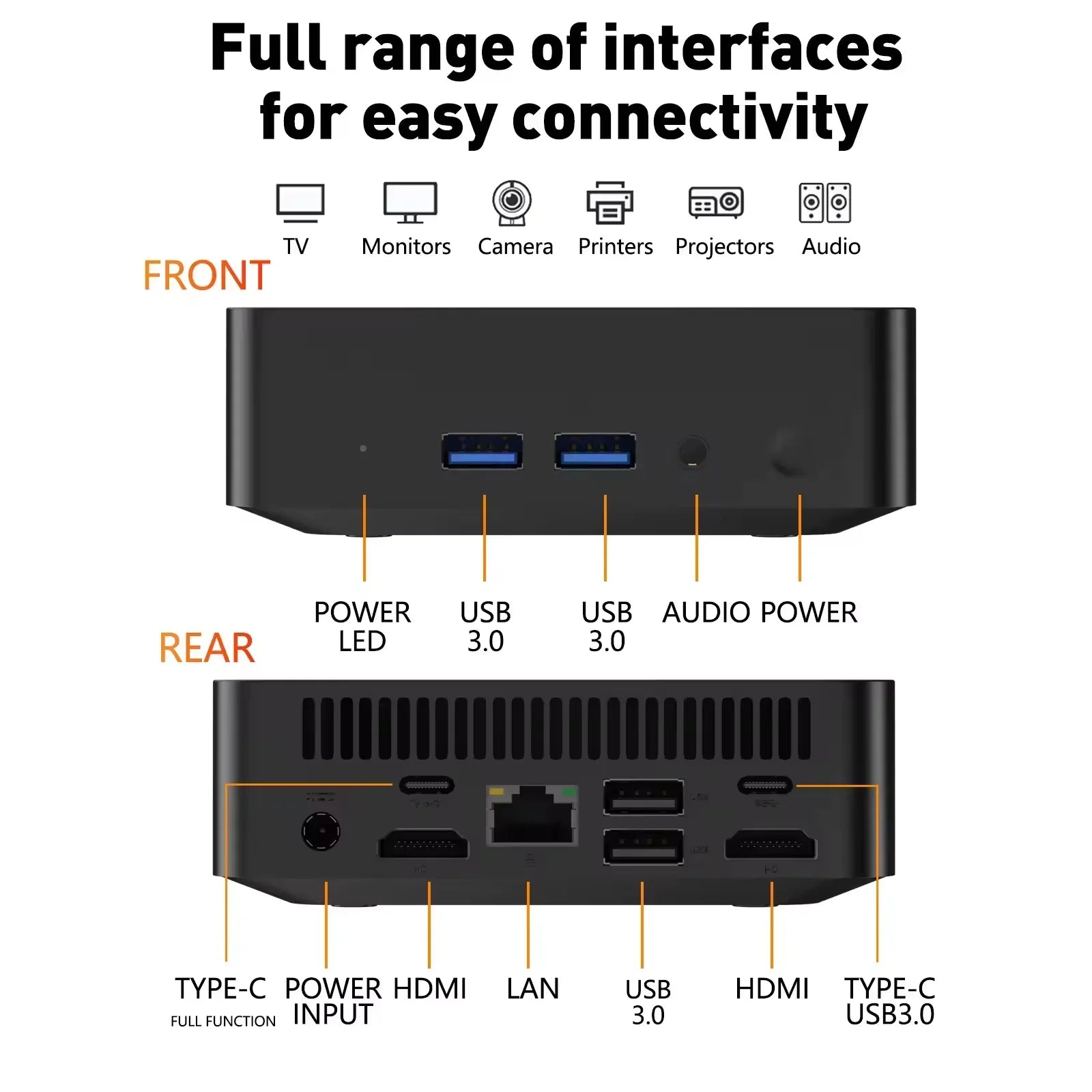 Core i9 10980HK Mini PC Windows 11 32GB DDR4 512GB 1TB 2TB SSD Portable Gaming Mini PC WiFi6 BT5.2 4K Mini Computer PC Desktop
