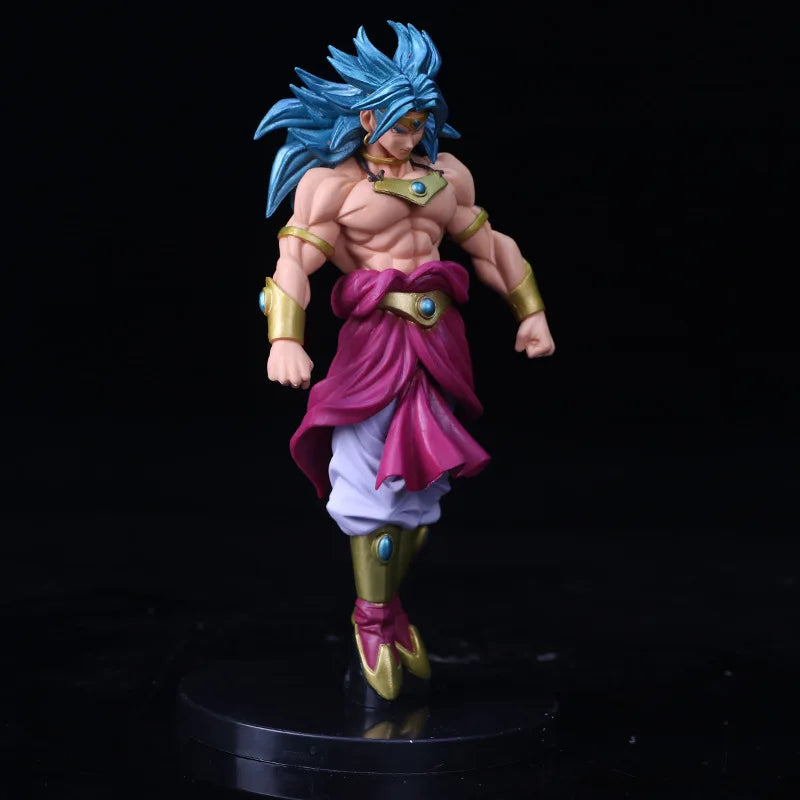22CM Anime Dragon Ball Z Figure Broli Broly Super Saiyan PVC Action Figurine Model Collection Figma Toy For Children's Gift