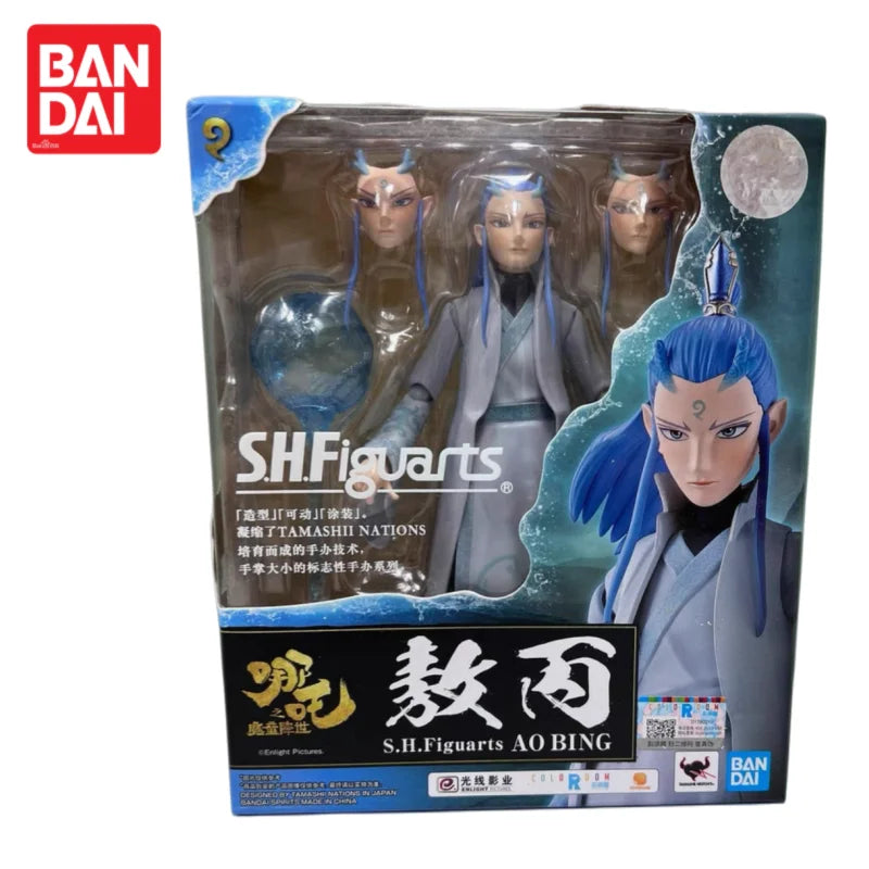 Auf Lager Original Bandai S.H. Figuarts Nezha Anime Merchandise Actionfigur 100% Echte Figurenmodell Ornamente