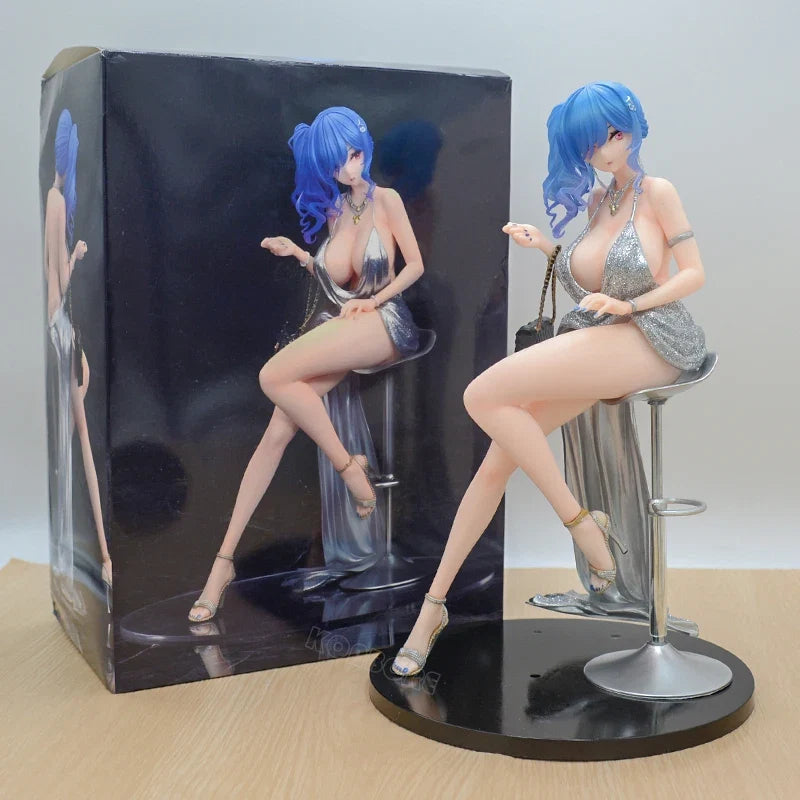 22cm Azur Lane Taiho Dress Sexy Anime Girl Figure Sirius Action Figure Owari/Formidable/Taihou/St Louis Figurine Model Doll Toys