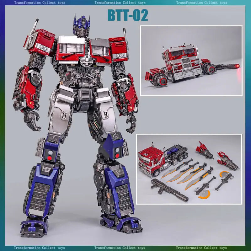 Transformation Brave Troops Toys BTT-02 BTT02 Op Pillar Commander Action Robot Model Collection Toys Boys Gifts IN STOCK