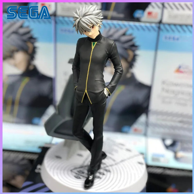 SEGA In Stock Evangelion 3.0+1.0 Thrice Upon A Time Luminasta Kaworu Nagisa Commander Uniform Style 2 in stock Gifts Toys Model