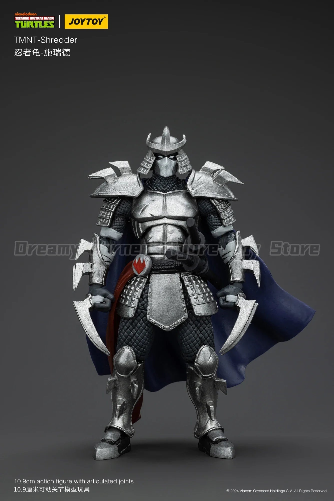 【In Stock】JOYTOY TMNT-Shredder 1/18 Action Figure Toy Model