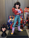 32cm Jt Statue Dragon Ball Anime Super Saiyan 4 Goku PVC Figure Model Statue Dolls Collection Custom Desktop Toy Male Kid Gift