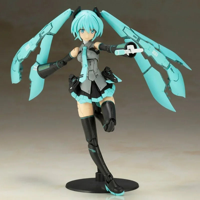 Kotobukiya Original Genuine Vocaloid Hatsune Miku Frame Artist 1/100 Mobile Suit Girl 15.9cm Action Figures Assembly Model Toys