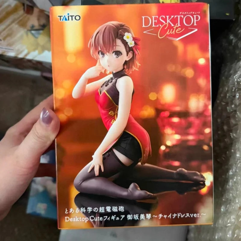 Auf Lager Original TAiTO A Certain Scientific Railgun 13cm Anime Figuren Shokuhou Misaki Misaka Mikoto PVC Modell Ornament Spielzeug
