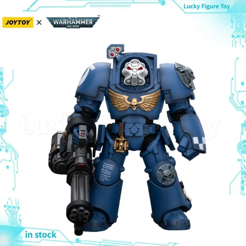 【In stock】JOYTOY WARHAMMER 40000 Terminator with Assault Cannon 1/18  Action Figures Collectibles Models Classic Anime Toys