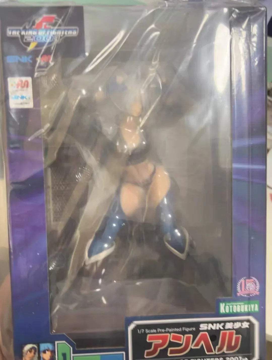 KOTOBUKIYA Original THEKINGO FFIGHTERS 2001 Anime Figure SNK Beauty Statue Angel Action Figure Toys for Kids Gift