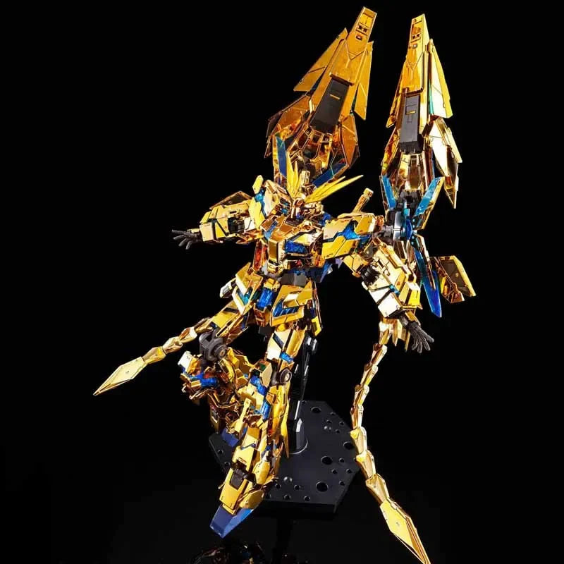 Bandai Original MODEL KIT GUNDAM RG 1/144 Anime Action Figure UNICORN GUNDAM 03 PHENEX Assembly Model Toys  Model Gifts For boys