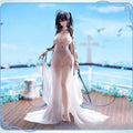 Azur Lane Taihou Figure White Dress Anime Busty Girl PVC Statue 30CM Collectible Model Desk Decor For Anime Fans