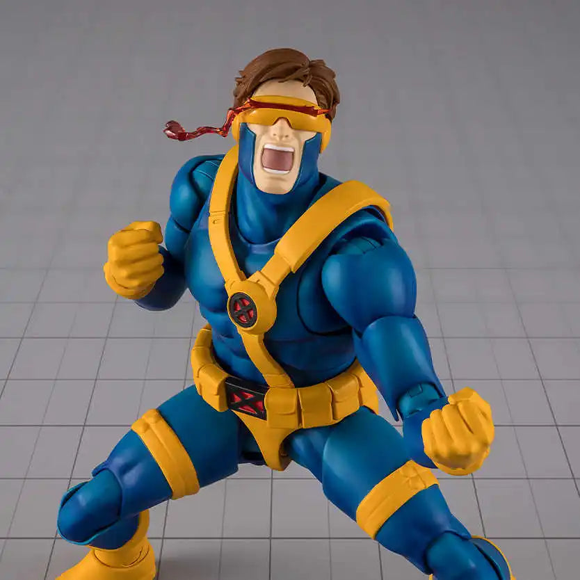 Bandai S.H.Figuarts X-Men Cyclops Action Figure Pvc Model Toy For Gamerverse Collection Anime Joint Figurine Doll Gift