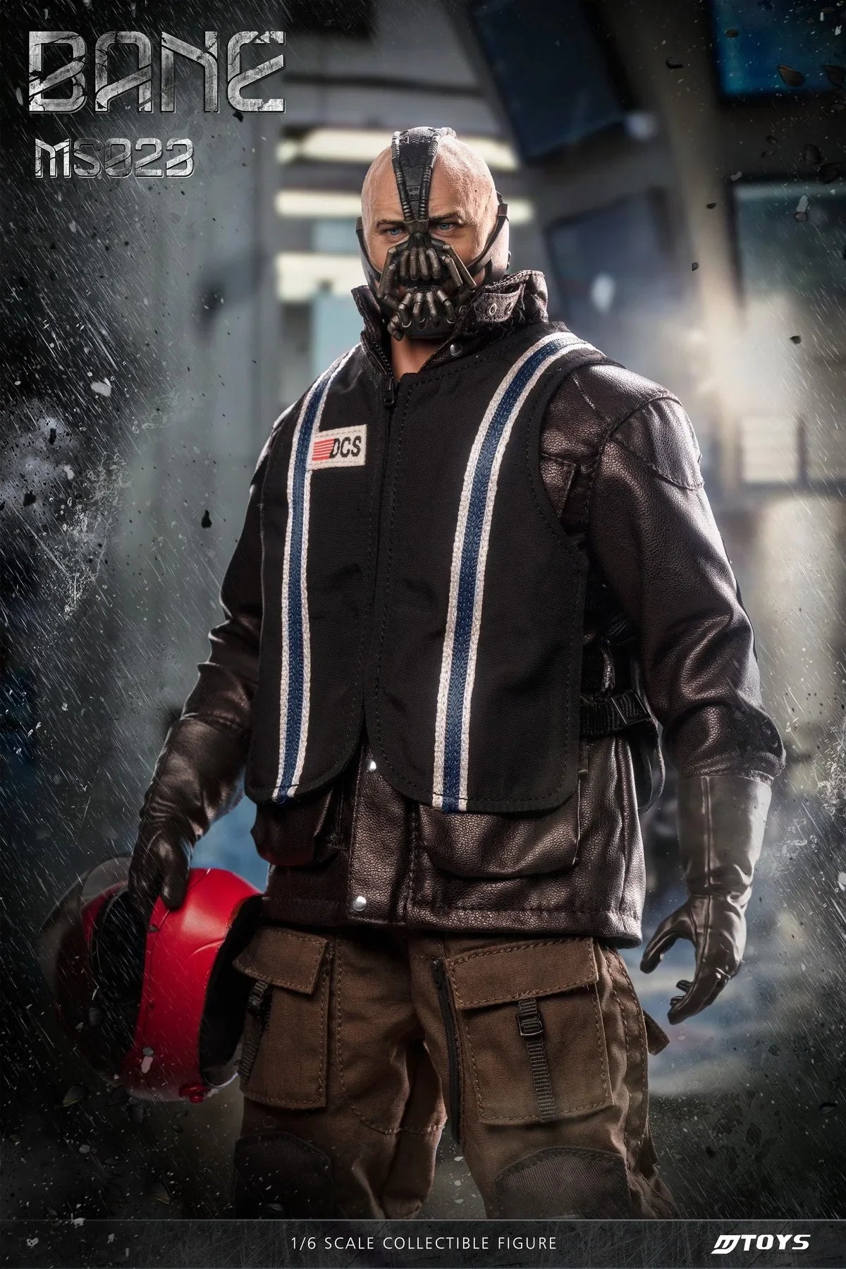 MTOYS MS023 1/6 BANE Figure Model 12'' Male Soldier Action Figure Doll Full Set Collectible Toy