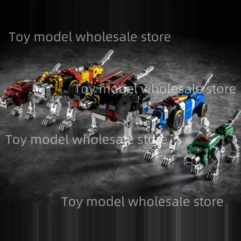 IN STOCK Lucky Cat Transformation MICRO COSMOS MC-01 MC-01S ELVIS God of War Combination Metal Beast Kings MC01S Action Figure