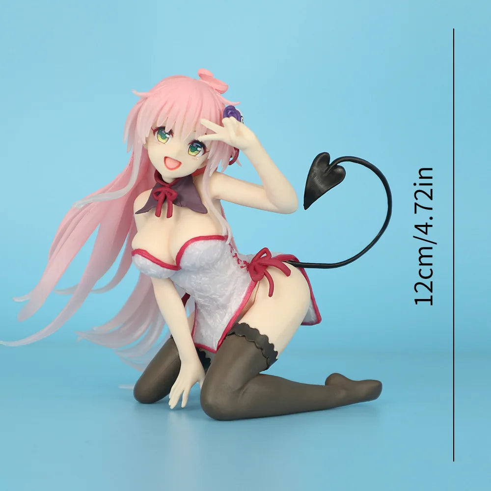 To Love Ru Lala Qipao & Momo Nightwear Anime Figure Model Statue Collection Desktop Decoration