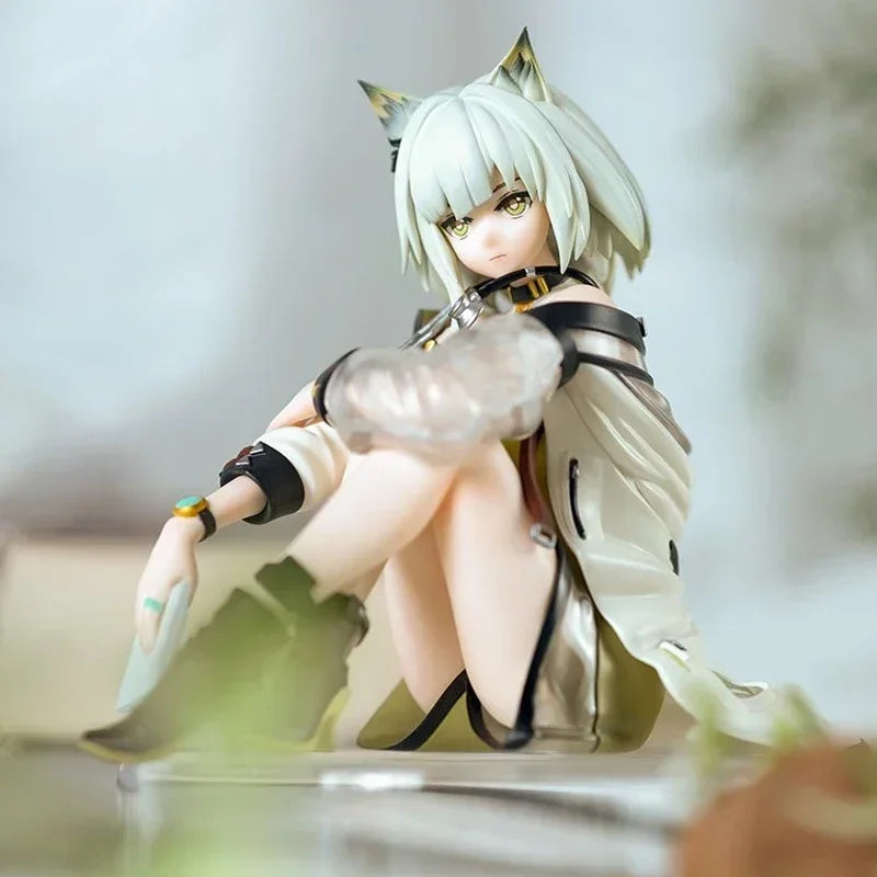 FuRyu Game Arknights Action Figures Kal'tsit Girl Pvc Action Figure Model Collection Toy 10cm