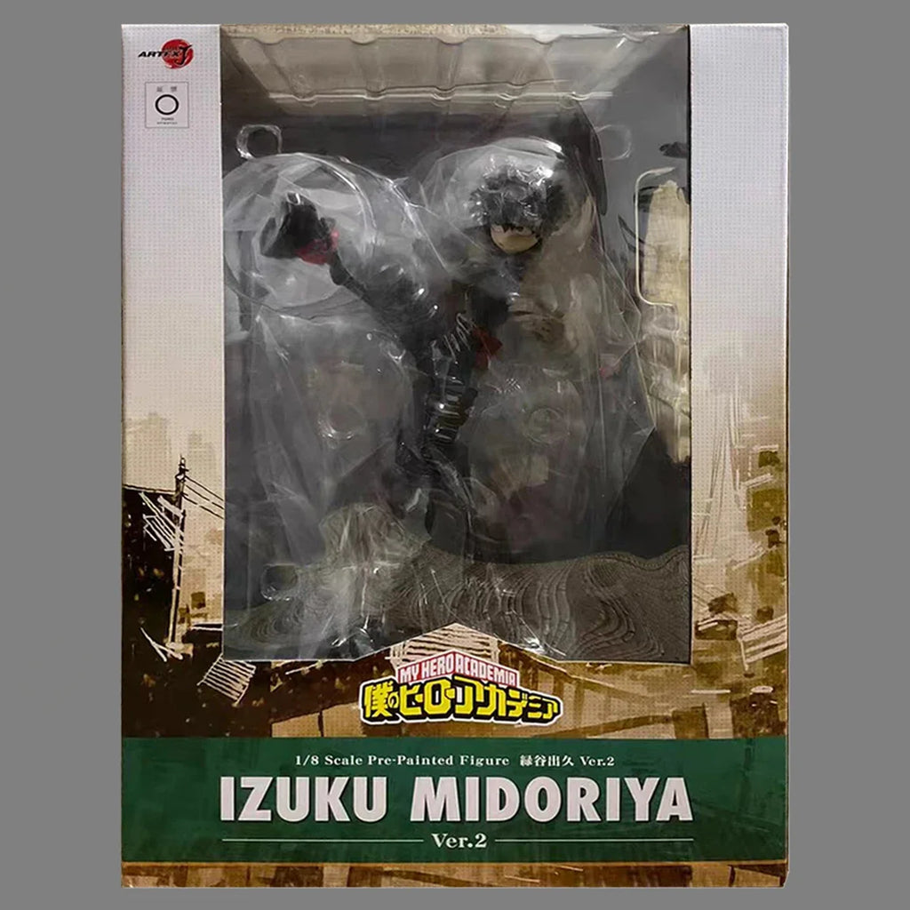 Original Genuine Kotobukiya Prepainted ARTFX J Boku No Hero Academia Midoriya Izuku Ver.2 1/8 H=290mm Anime Character Figure Toy
