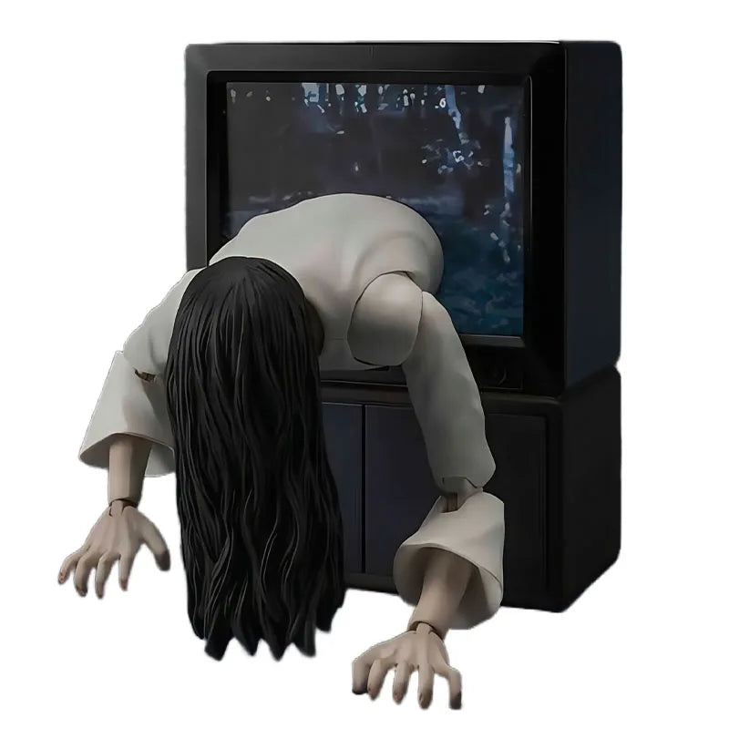 Bandai Genuine S.H.Figuarts Anime Figure Sadako Yamamura 140mm Action Figure Toy for Boys Kids Gift Collectible Model Ornaments