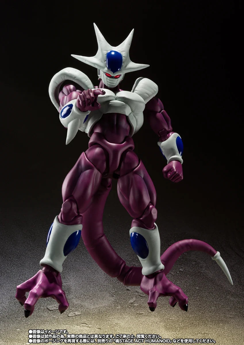 Officially Licensed BANDAI SHFiguarts Dragon Ball Z 40th Anniversary Reissue Edition Final Form Cooler Figure Anime Action Model