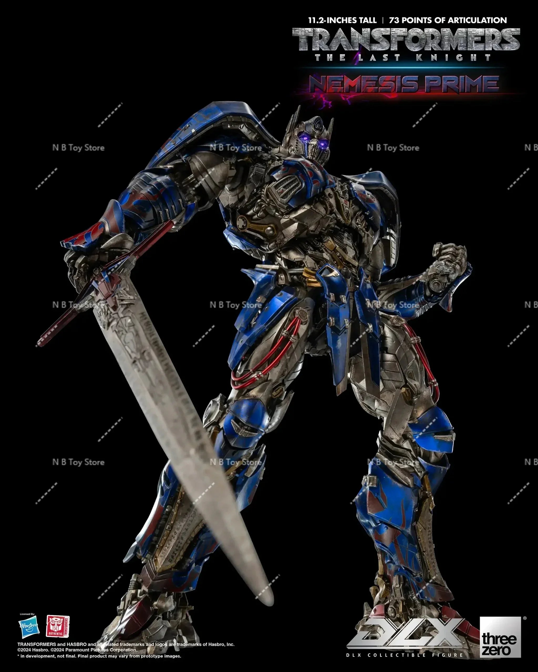 Original ThreeZero 3A G1 MDLX Transformation DLX Battle Damage Verson OP Prime 73 Points of Articulation High Quality Figure