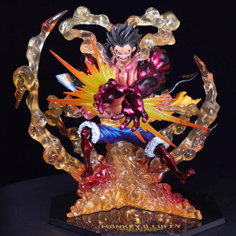 In Stock Original Bandai Figuarts ZERO EXTRA BATTLE Series Luffy Action Figures Animation Toys Collector Anime Hobby Gifts Model