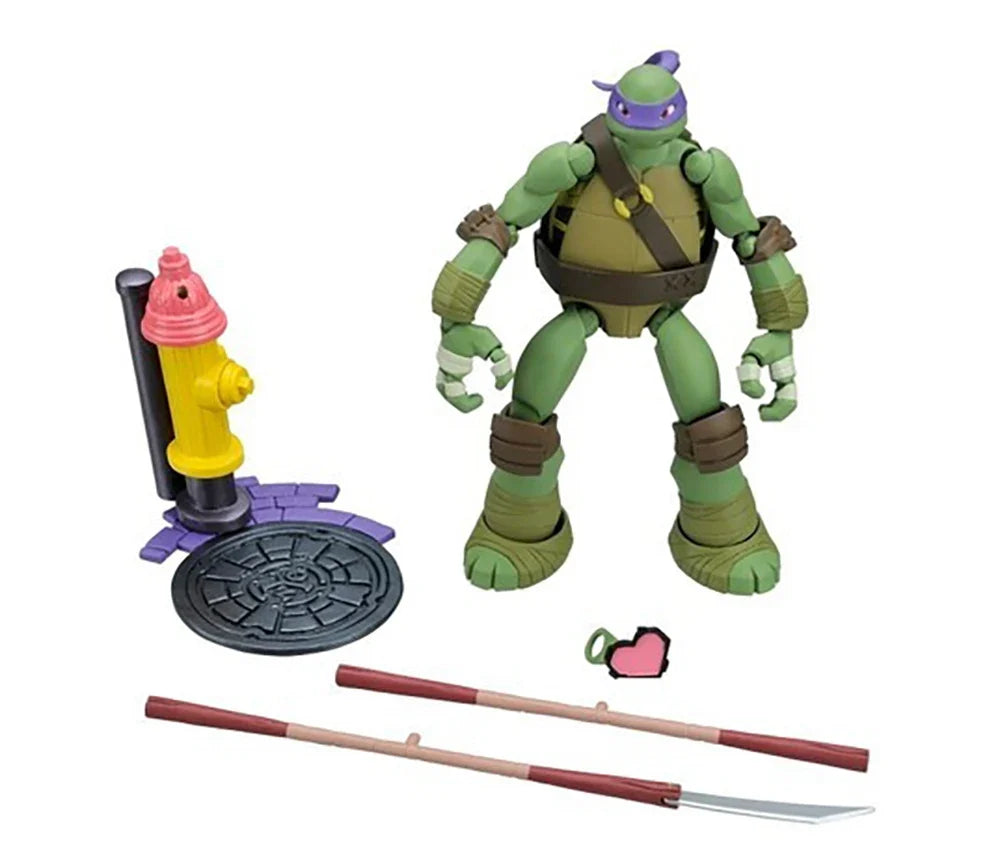 100% Original in Stock Kaiyodo Revoltech Teenage Mutant Ninja Turtles (2012 TV Series) Donatello Collection Series Model Toys