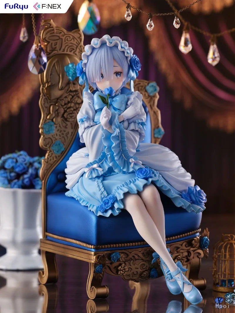 In Stock Original F:NEX Re: ZERO - Starting Life in Another World RAM REM Gothic 2025New Game Figures Anime Model Collection