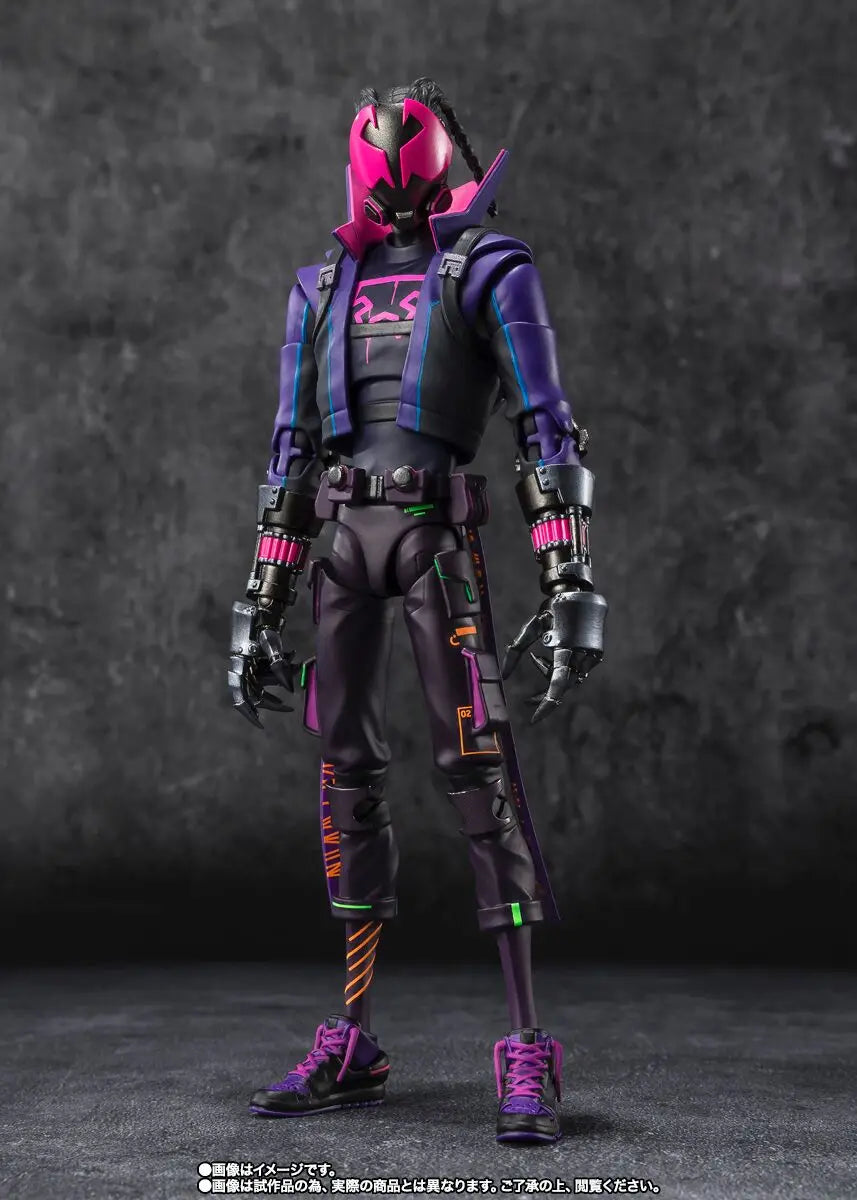 Original BANDAI S.H.Figuarts Spider Man Across the Spider-Verse Miles G. Morales Action Figure Toys Anime PVC Model Collection