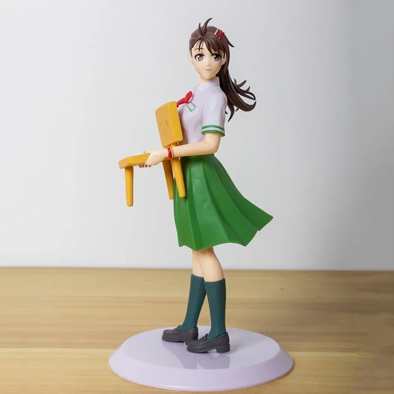 20cm POP UP PARADE Suzume Iwato Anime Girl Figure Suzume no Tojimari Action Figure Your Name Figurine Collectible Model Doll Toy