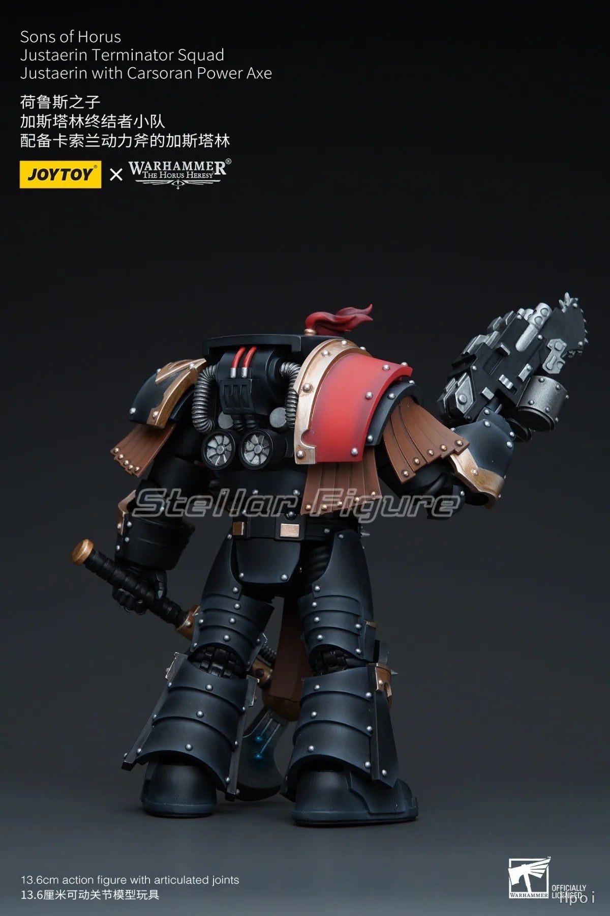 【SF]】JOYTOY Warhammer 40K   1/18 Action Figure Sons of Horus Justaerin Terminator Squad  Prime Model Toy Gift