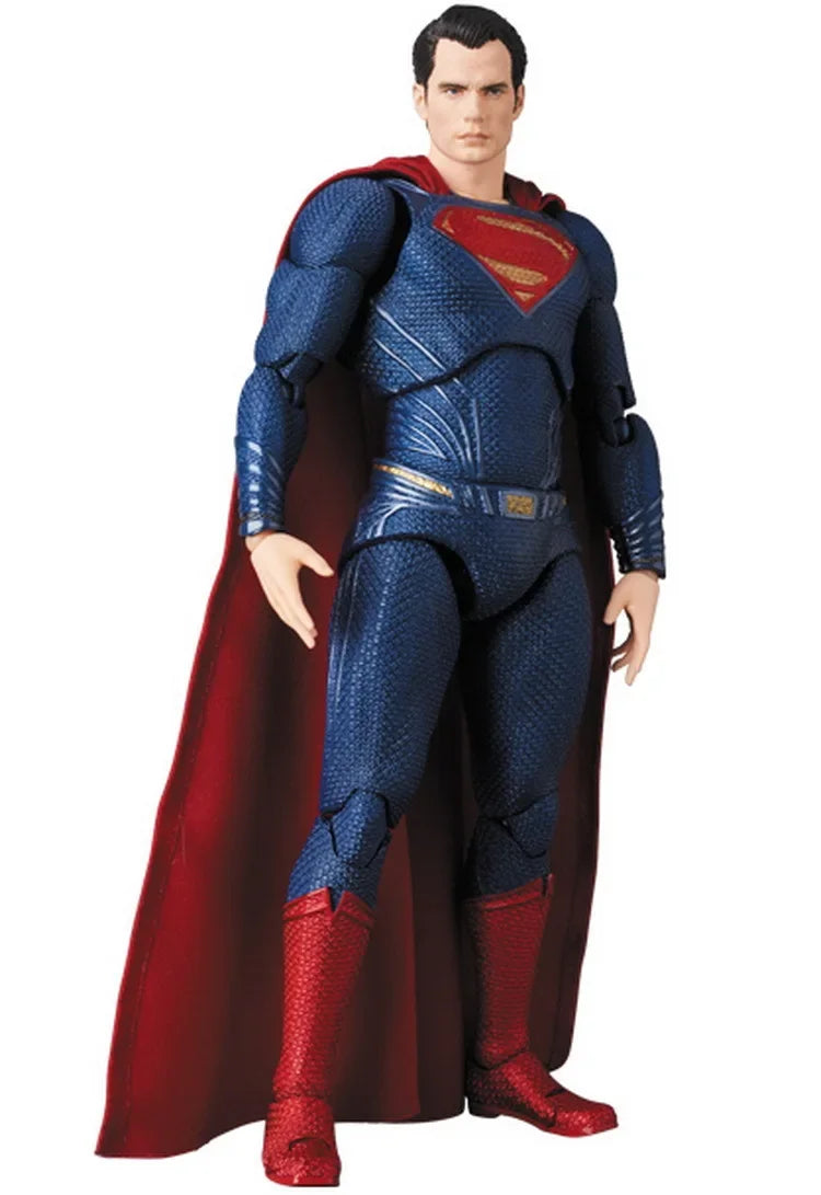 16cm DC Superman MAFEX 057 Justice League Super Man Action Figure Collection Model BJD Gift Toys