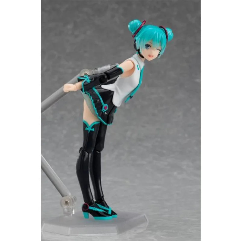 Max Factory Figma #444 Vocaloid Hatsune Miku V4 Chinese-140mm Movable Figure Umbrella&Hair Accessories All-Ages PVC/ABS Figurine