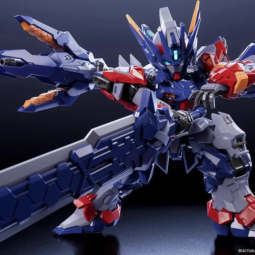 Zangdao Model Sd Tianwei Assembly Model Mecha Anime Figure Cd-Tgm01 Q Version Mecha Collectible Alloy Skeleton Plastic Toy Gift