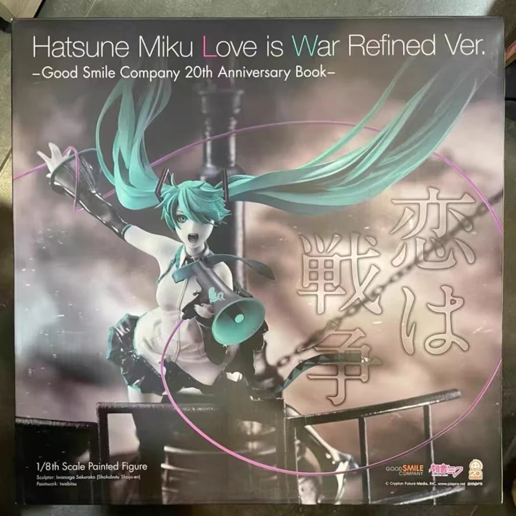 In Stock Original GSC 20th Anniversary Book- Hatsune Miku Love Is War Refined Ver. Action Figures Anime Model