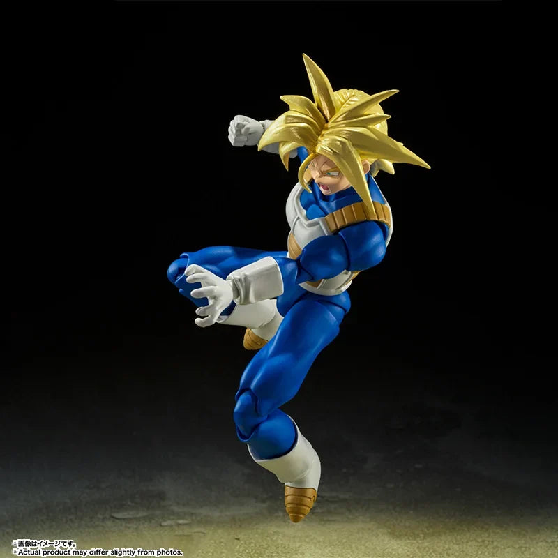 Bandai S.H.Figuarts Dragon Ball Trunks Infinite Latent Super Power Collection Action Figure Genuine SHF Model Kit Joints Movable