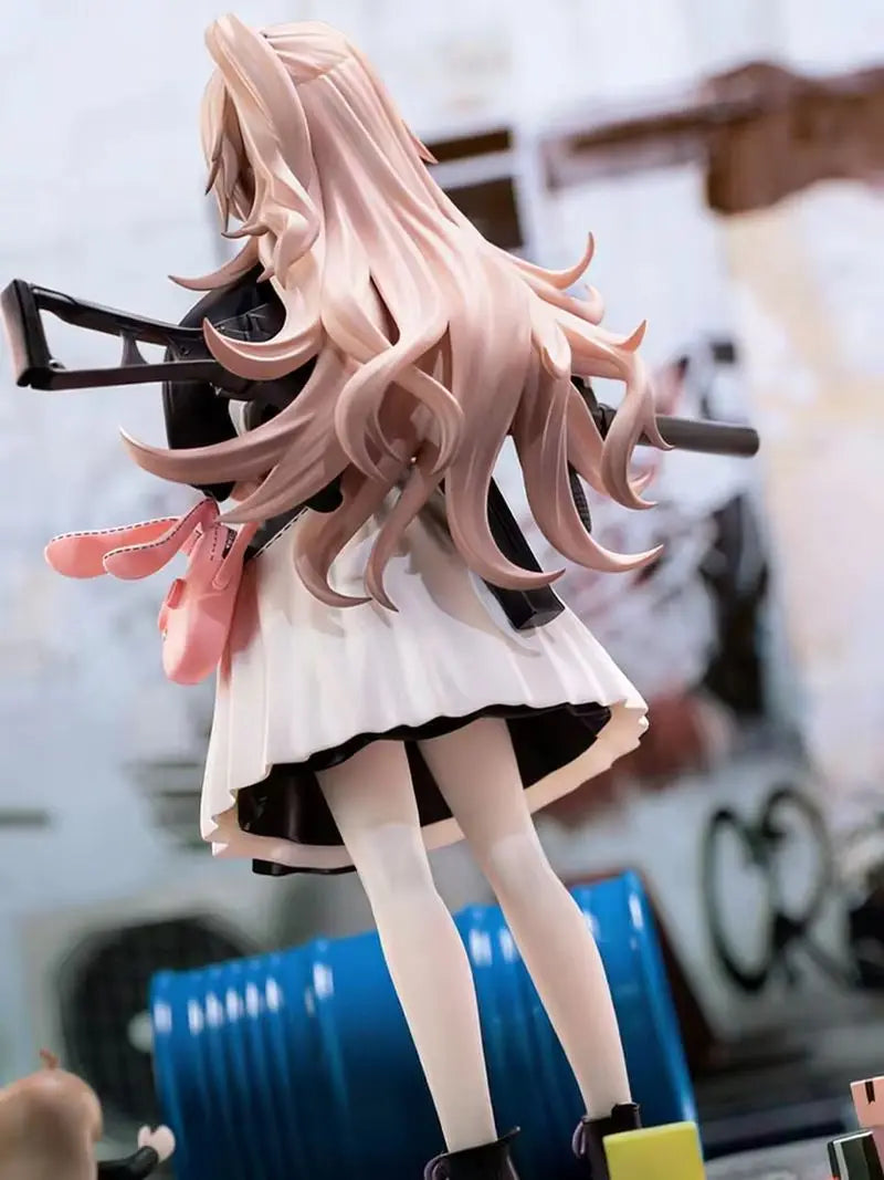 Girls' Frontline Ump45 Frontline Agent Lop-Eared Rabbit Anime Figure Model Ornament Beautiful Girl Statue Gk Collectible Decor