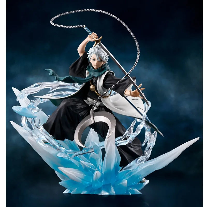 Bandai Genuine Figuarts ZERO BLEACH TOUSHIRO HITSUGAYA ICHIGO KUROSAKI BYAKUYA KUCHIKI RENJI ABARAI Anime Figure Model Toy Gift