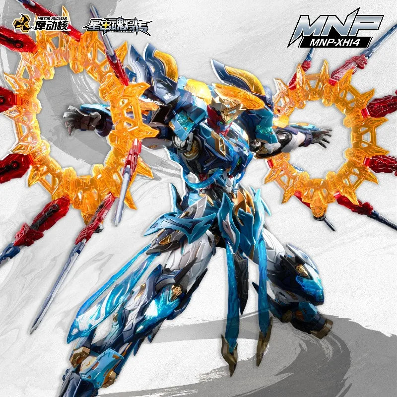 Motor Nuclear Mystic Cyan Tianjiang Star Action Figure Star Soul General Alloy Frame Assembly Model Kit Collection Toys Gift New