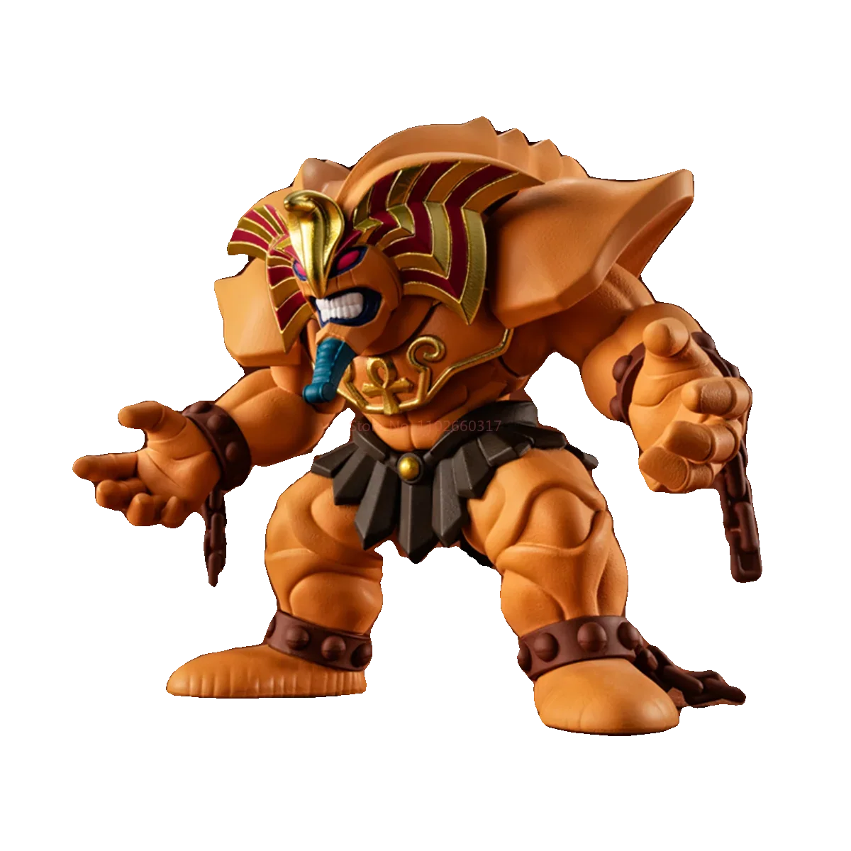 Bandai Anime Action Figure Food Play Yu Gi Oh! Ex01 Dark Mage Exodia Pvc Model Collection Figure Birthday Gift For Kids Toys