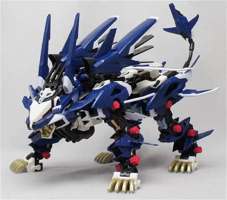 Zoids Bt Model Js003 Rpz-028 Blade Liger Ab Bang Ver. 1:72 Scale Building Blocks Full Action Plastic Kit Assemble Model toy