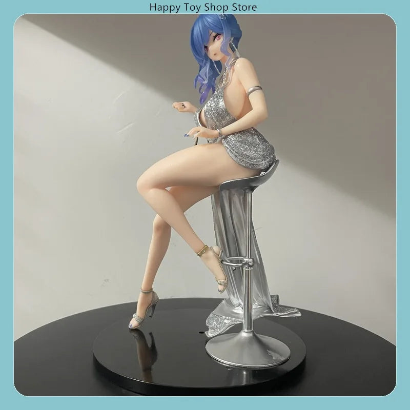 Azur Lane St. Louis Evening Dress Ver. 28cm Sitting Pose Anime Figure Statue Desktop Decoration Gift