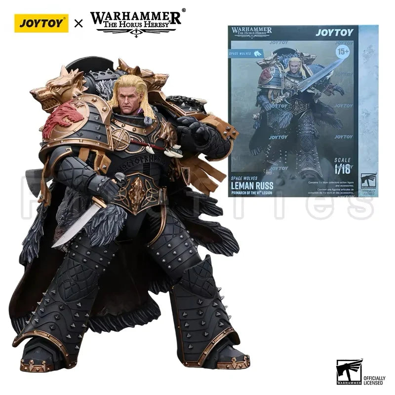 1/18 JOYTOY Actionfigur 40K The Horus Heresy Space Wolves Figuren und Mechas Logan Ghostwolf Anime Modell Spielzeug